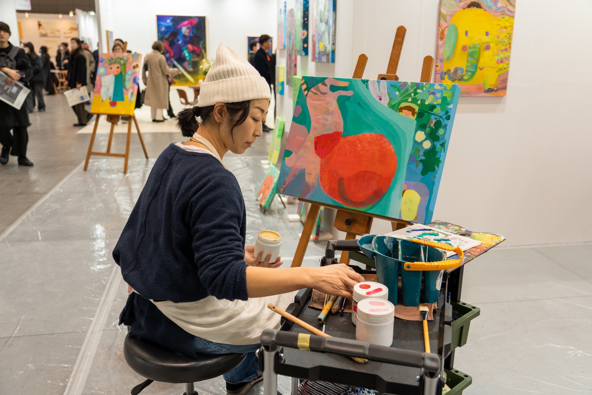 坂知夏個展「ちゅうのしんの物語」 | カイカイキキ